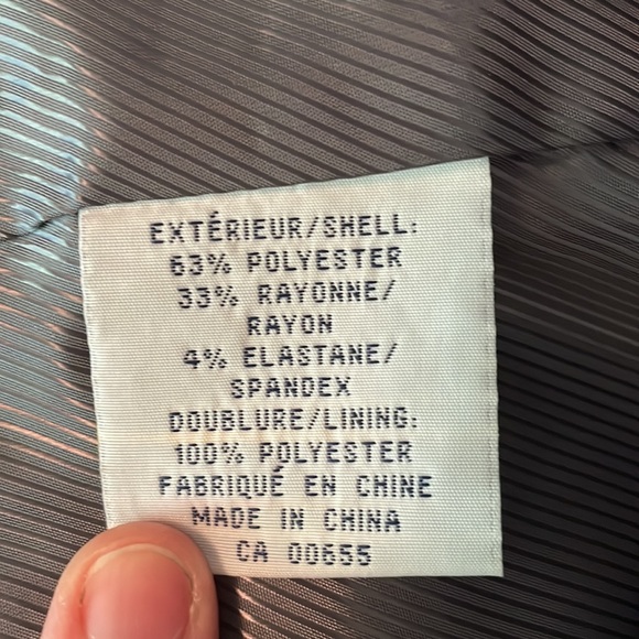 Slim black coat - Picture 9 of 10